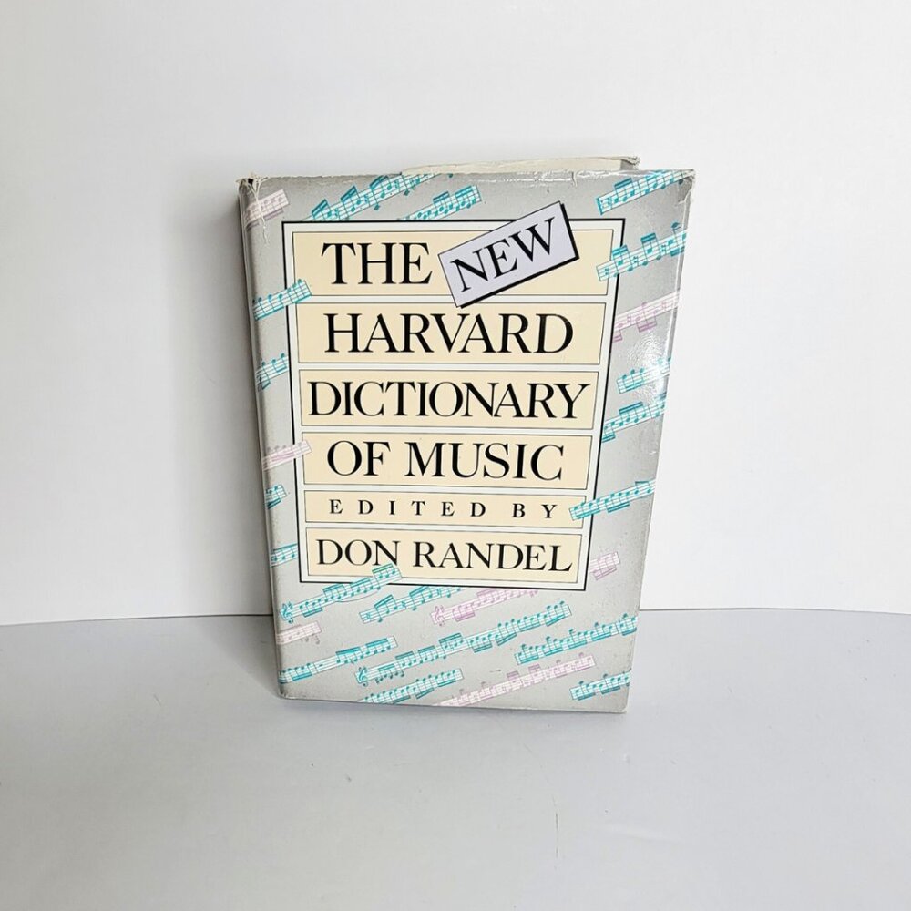 The New Harvard Dictionary Of Music - Edited By Don Randel - Reference Book
